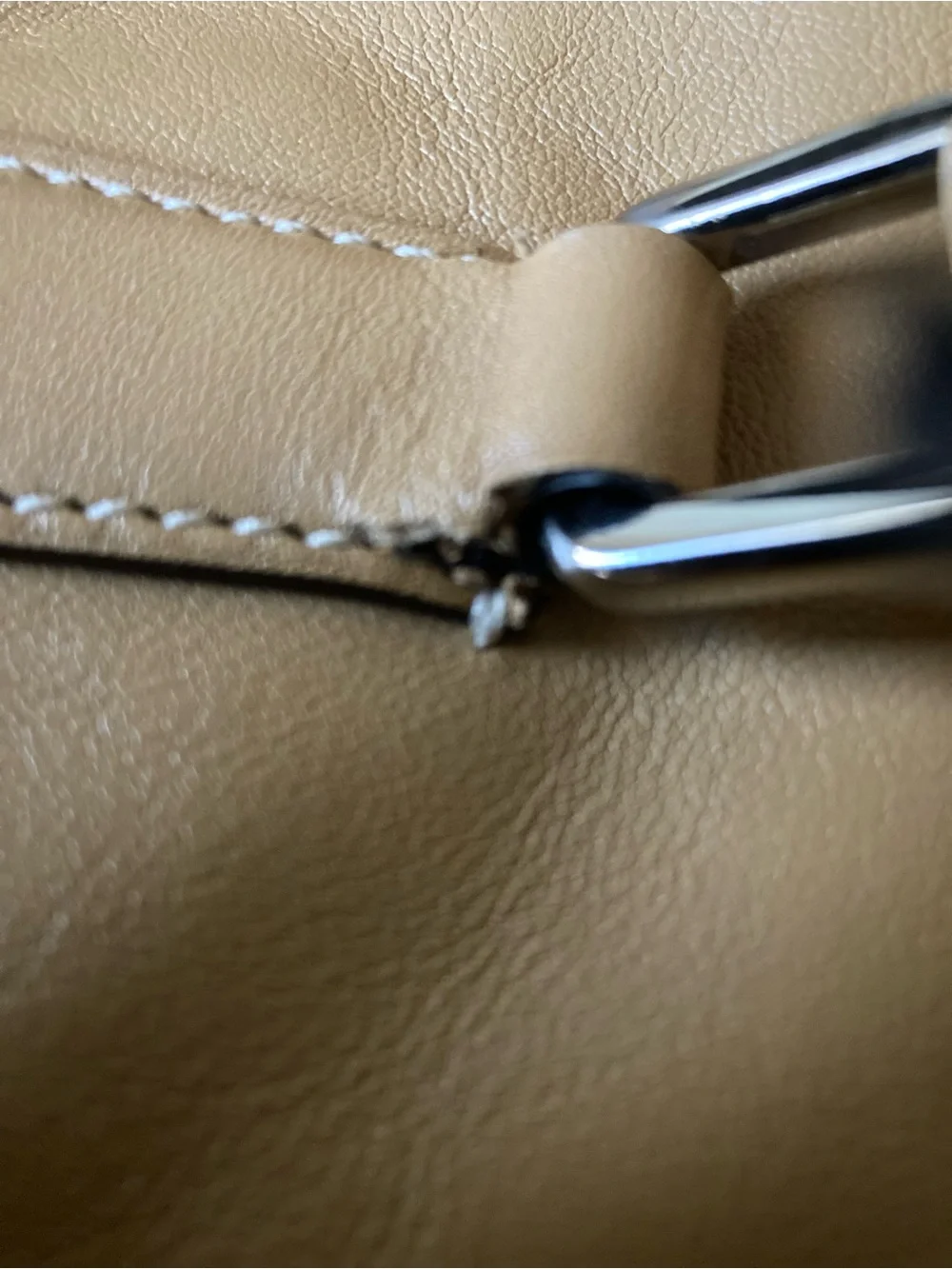 Coach Hampton Soho Leather Buckle-Front Satchel